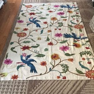 Anthropologie embroidered curtains